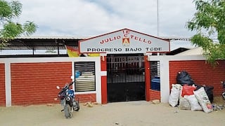 Hampones alzan con equipos de cómputo de colegio en Piura