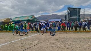 Juan Gavilán, triciclero de 68 años, gana competencia en el Chilca Fest Primavera 2025