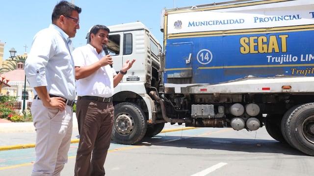 Entregan compactadoras a siete municipalidades de Trujillo 