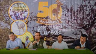 Piura: Presentan programa por los 50 años del Coto de Caza El Angolo