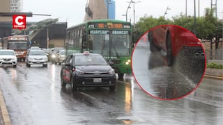 Llovizna sorprende a Lima y deja calles mojadas y problemas en el tránsito (FOTOS)
