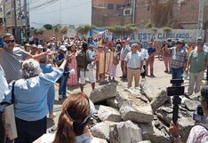 Vecinos del centro histórico de Piura protestan por la obra del centro