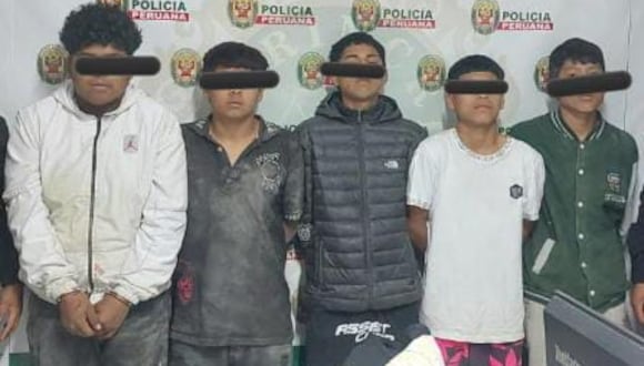 Policía detiene a menores que integraban banda delictiva en Pisco.