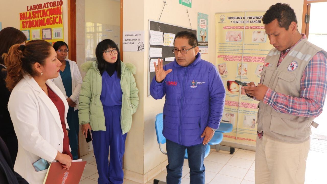 Gerente de Salud de La Libertad, Aníbal Morillo, anunció evaluación y un monitoreo constante mediante inspecciones inopinadas.