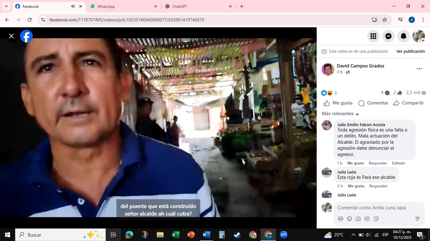 Agredir a un periodista es también un atentado a la libertad de expresión y de informar