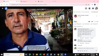 Alcalde de Puerto Inca agrede a periodista tras cuestionamientos