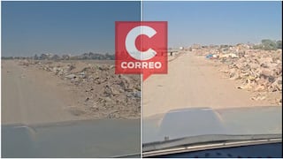 Ica: vía El Dique se convierte en botadero informal de basura y desmonte