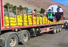 Arequipa: Intervienen camión que trasladaba mineral ilegal en Ocoña
