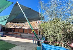 Arequipa: Suspenden labores escolares por riesgo de colapso de estructura que protege del sol (VIDEO)