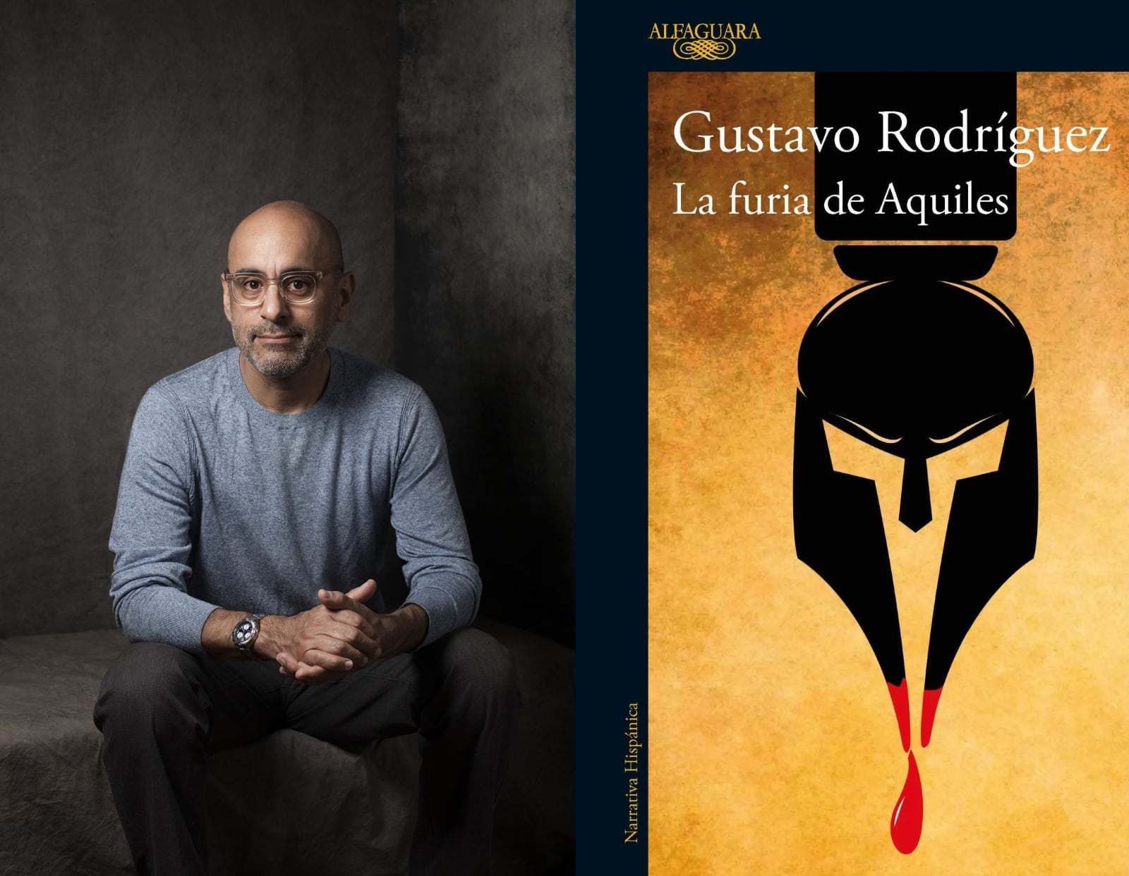 Gustavo Rodríguez celebra 25 años como novelista con una nueva edición de "La furia de Aquiles"