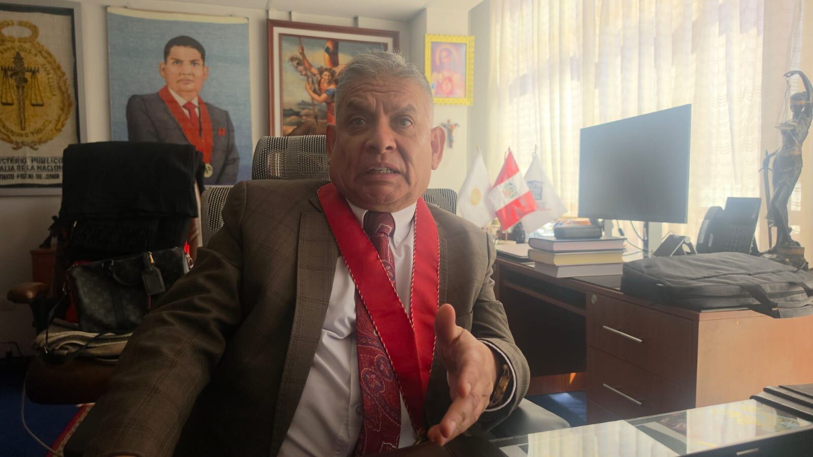 Fiscal supremo Boris Olivera Espejo: “Mi función será actuar con absoluta responsabilidad”