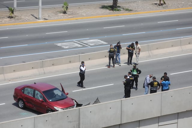Asalto armado en San Miguel (Fotos: Violeta Ayasta/@photo.gec)
