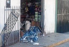 Arequipa: Extorsionadores detonan explosivo en ferretería de una pareja en Cayma