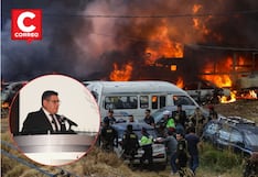 Incendio en depósito de Incho: ¿Quién responderá por los vehículos destruidos?