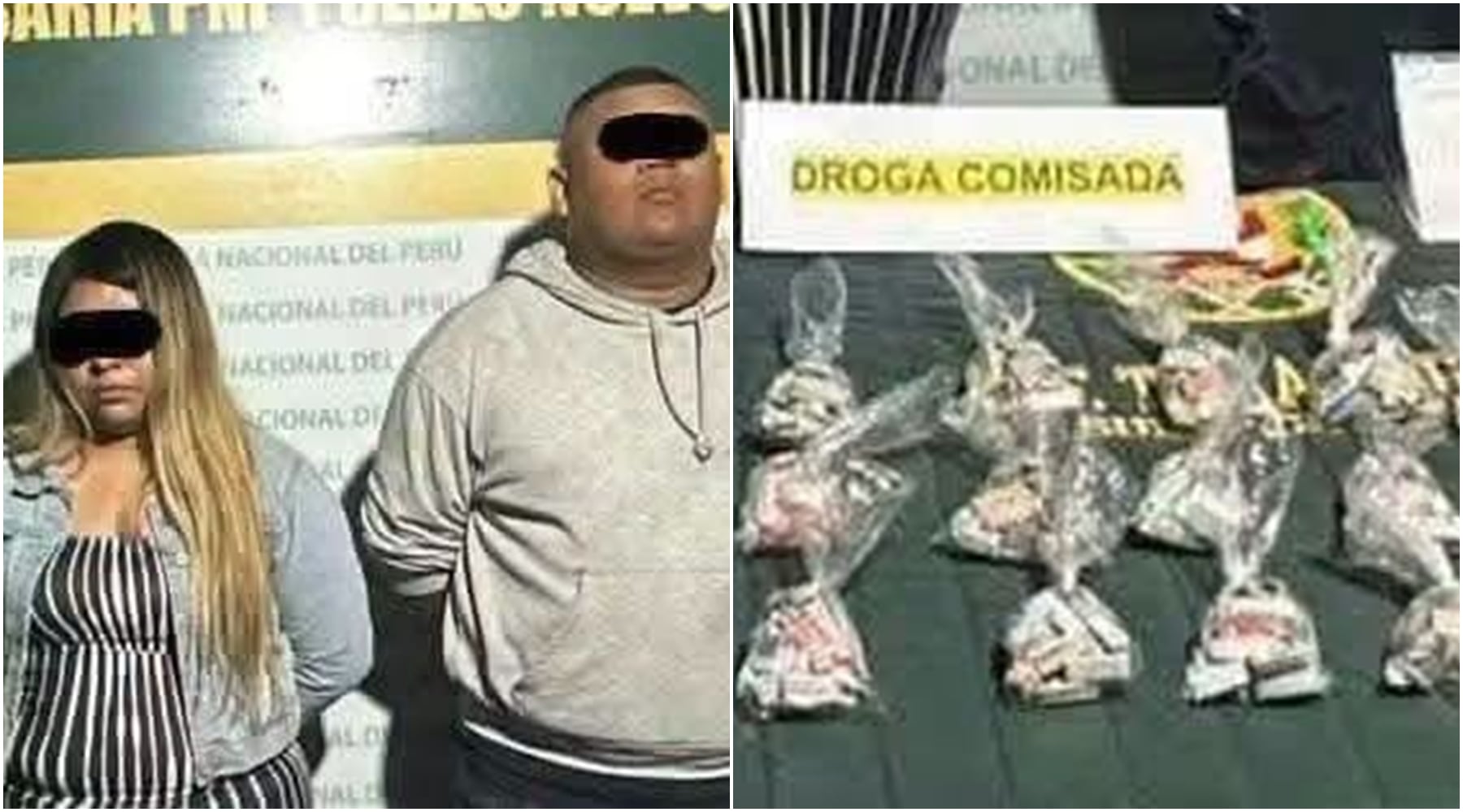 Policía desarticula a "La nueva sangre de Chincha" y decomisa 1,350 ketes de drogas