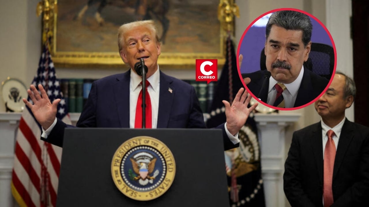 Donald Trump revela que equipo militar atravesó puertas de acero “en segundos” para capturar a Maduro. Composición: Diario Correo.
