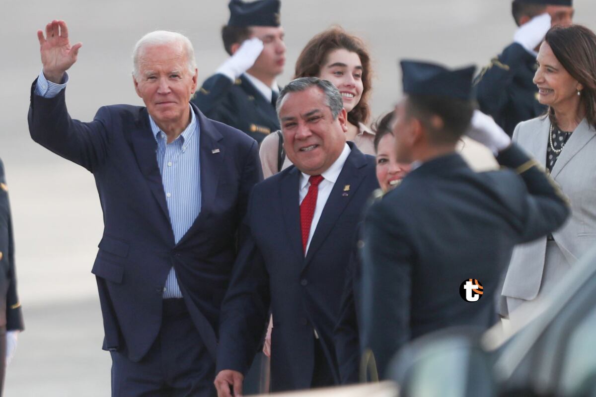 Joe Biden, presidente de los Estados Unidos ,llegó a Lima para la cumbre APEC 2024. Foto: ANDINA