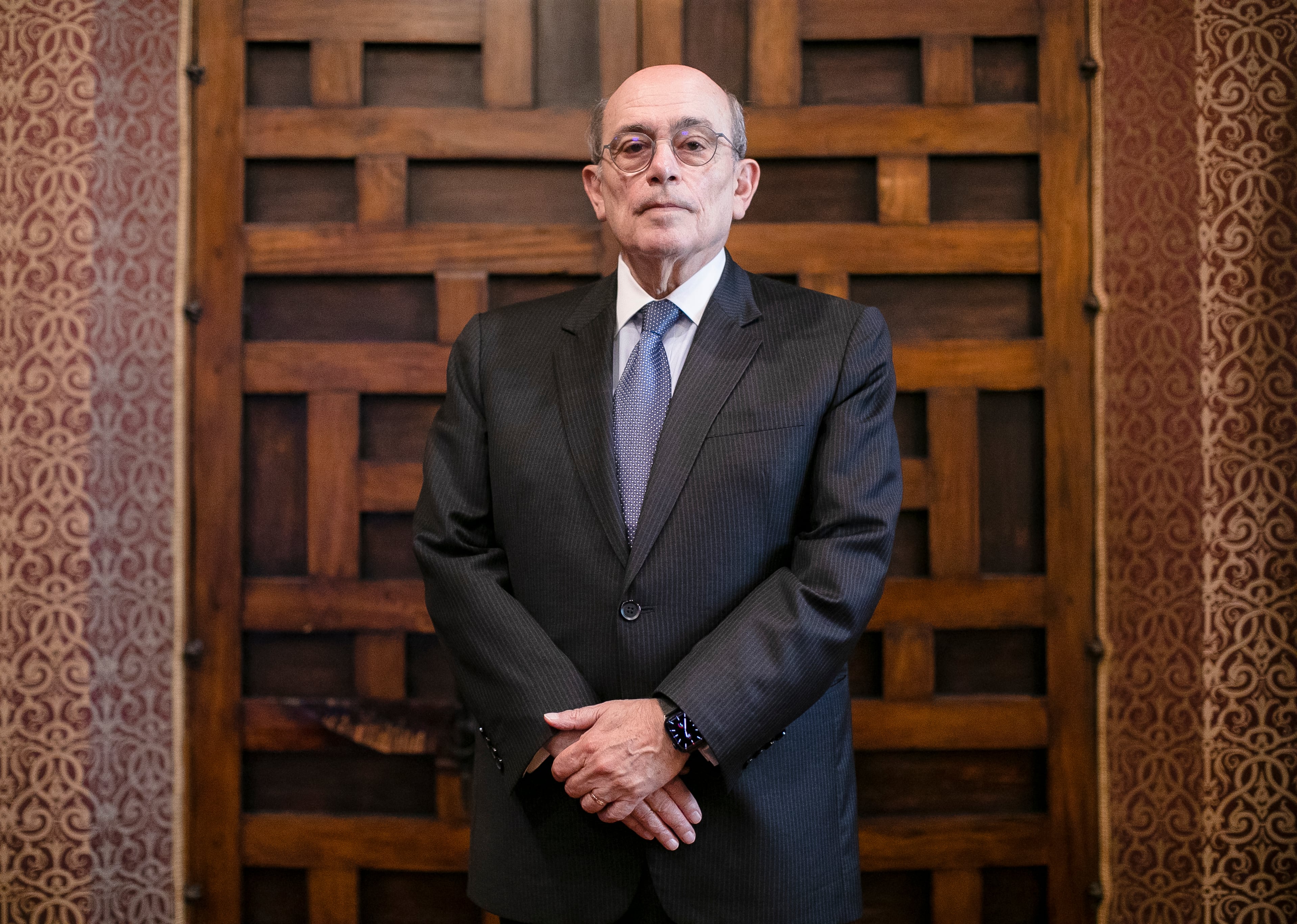 El ahora exministro de Relaciones Exteriores comunicó su dimisión en una carta dirigida al presidente José María Balcázar, fechada el 22 de abril de 2026. (Foto: GEC / Julio Reaño)