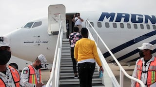 México inició vuelos de repatriación voluntaria de migrantes haitianos