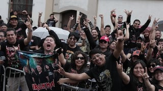 Cientos de fanáticos hacen largas colas para ver a Iron Maiden en Lima (GALERÍA)