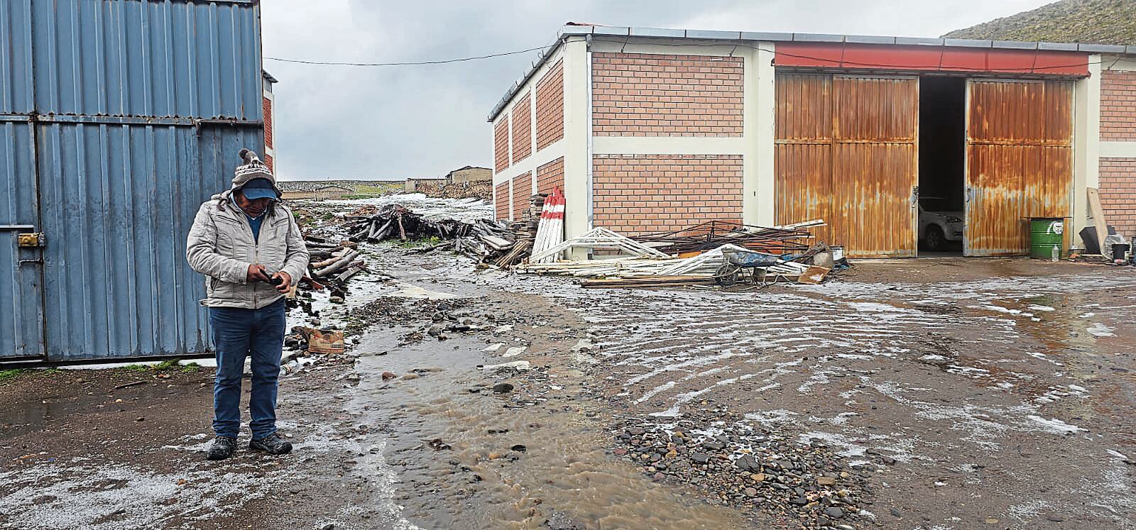 700 pobladores afectados por bajas temperaturas. (Foto: GEC)