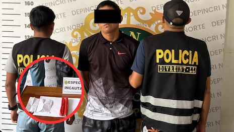 Policía detiene a joven de 19 años con material explosivo y municiones en Trujillo