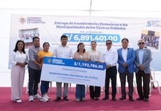 Gobierno Regional La Libertad distribuyó S/ 7 millones entre 127 centros poblados