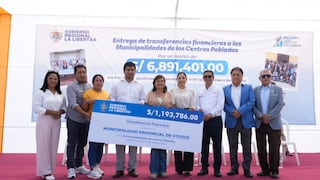 Gobierno Regional La Libertad distribuyó S/ 7 millones entre 127 centros poblados