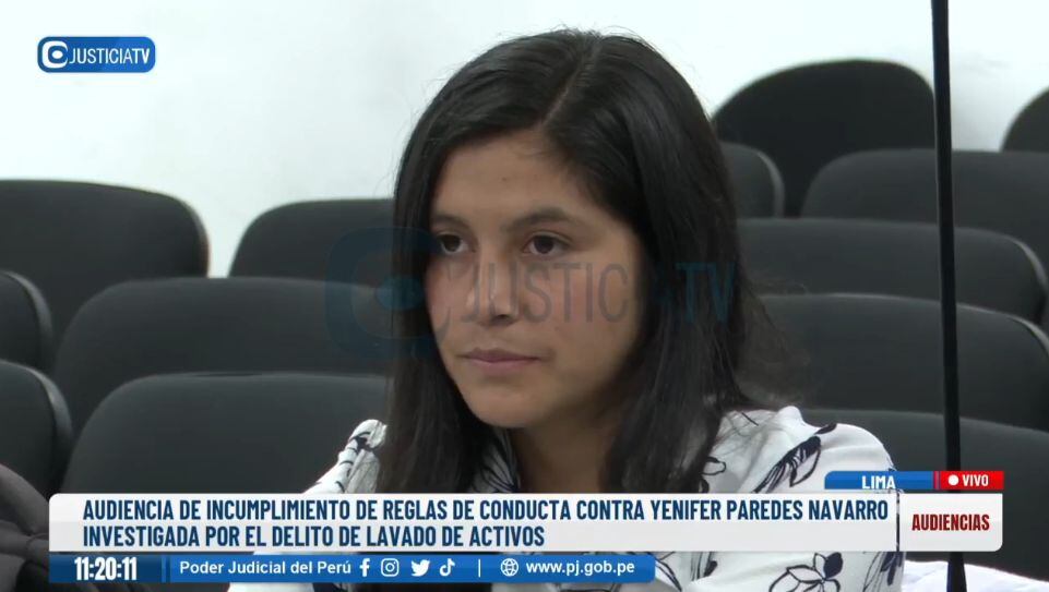 Yenifer Paredes. (Justicia TV)