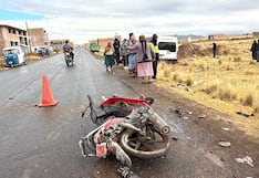 Puno: Escolar falleció y su padre resultó gravemente herido tras un accidente de tránsito
