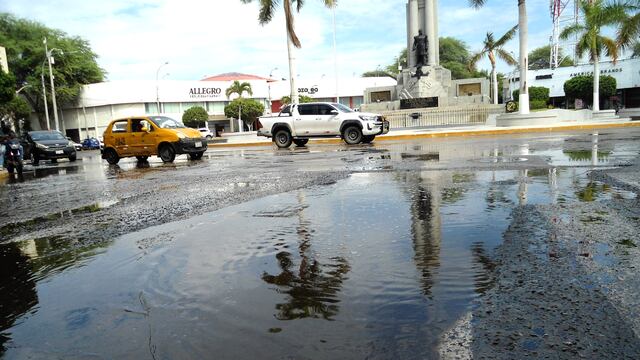 Precipitación pluvial hizo que Piura estuviera anegada por todos lados