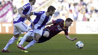 Barcelona perdió 1-0 ante Valladolid y se aleja de la punta [VIDEO]