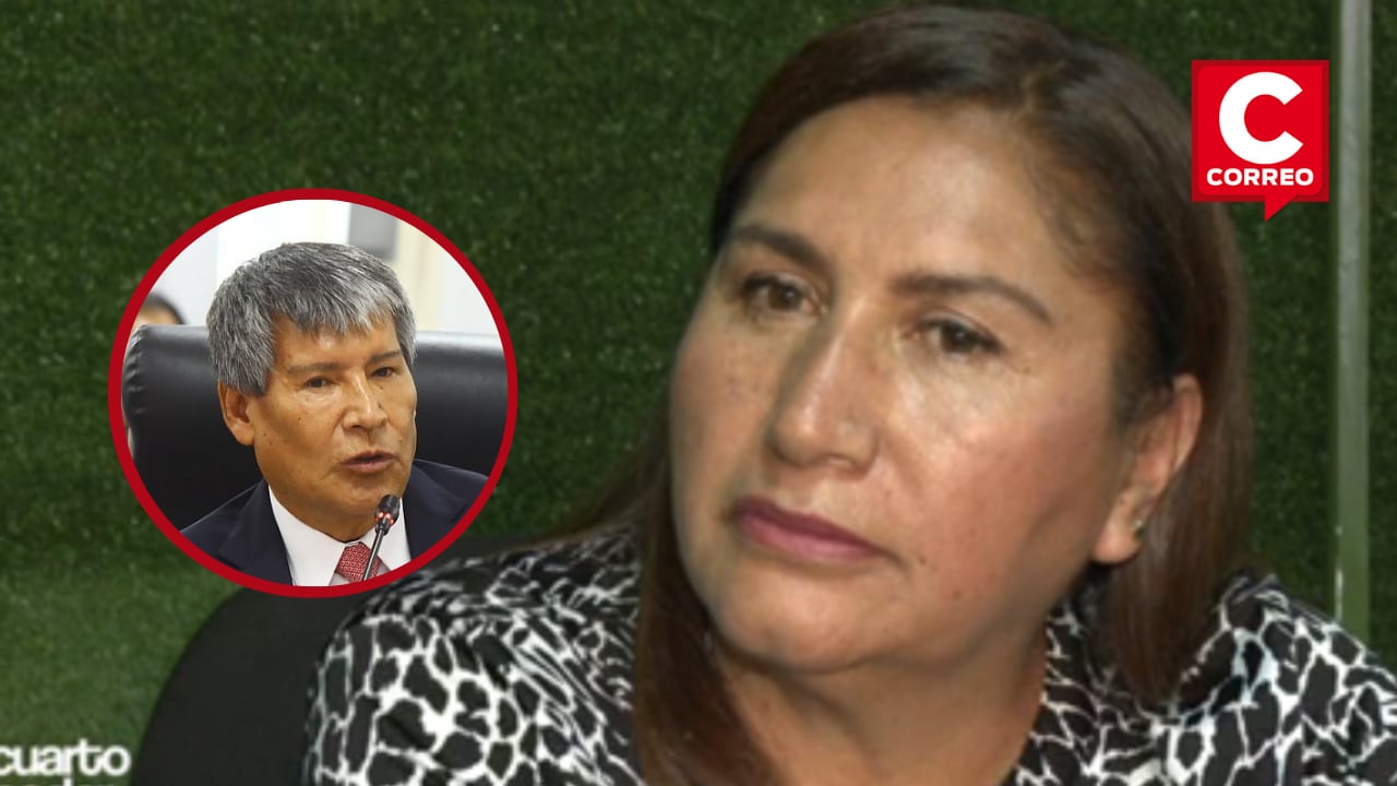 Esperanza Rojas evitó referirse sobre Wilfredo Oscorima, pero hace coordinaciones con funcionarios cercanos al gobernador regional de Ayacucho.