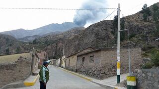 Moquegua: Cenizas del volcán Ubinas afectan a Santa Rosa de Phara