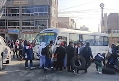 Transportistas del Cono Norte paralizan el servicio y miles de usuarios se perjudican