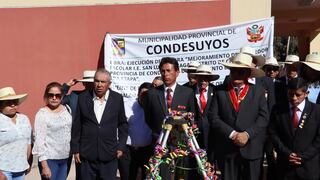 Condesuyos y Castilla no llegan ni al 40% de gasto presupuestal en Arequipa