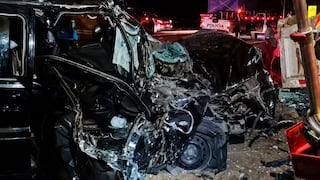 La Libertad: Vehículo de funeraria que transportaba una difunta en un ataúd chocó con volquete