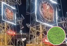 La Libertad: Queman castillo con símbolo de organización criminal “Los Pulpos”