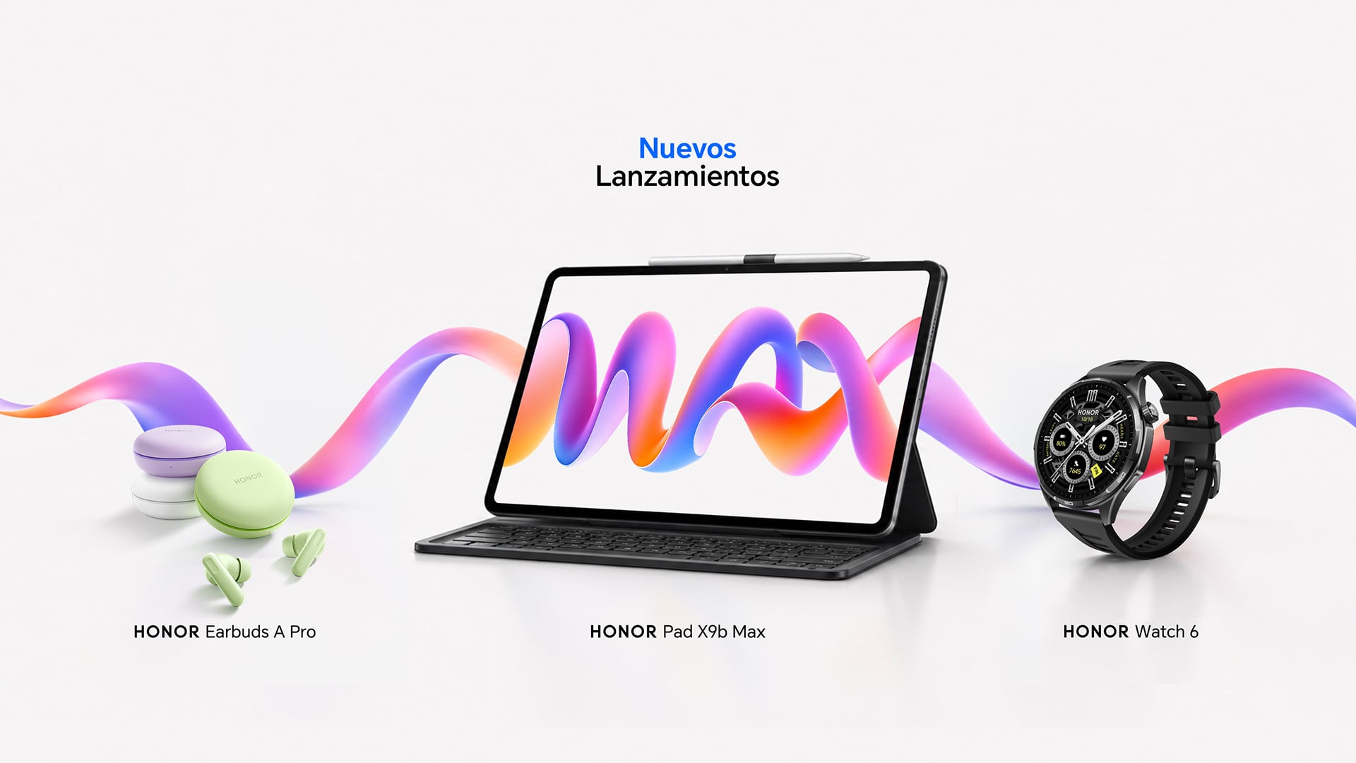 La marca incorpora al mercado peruano la HONOR Pad X9b Max, el HONOR Watch 6 y los HONOR Earbuds A Pro. Los equipos ofrecen funciones para productividad, actividad física y entretenimiento.