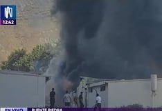 Incendio en escuela PNP de Puente Piedra fue controlado sin víctimas, informa Mininter
