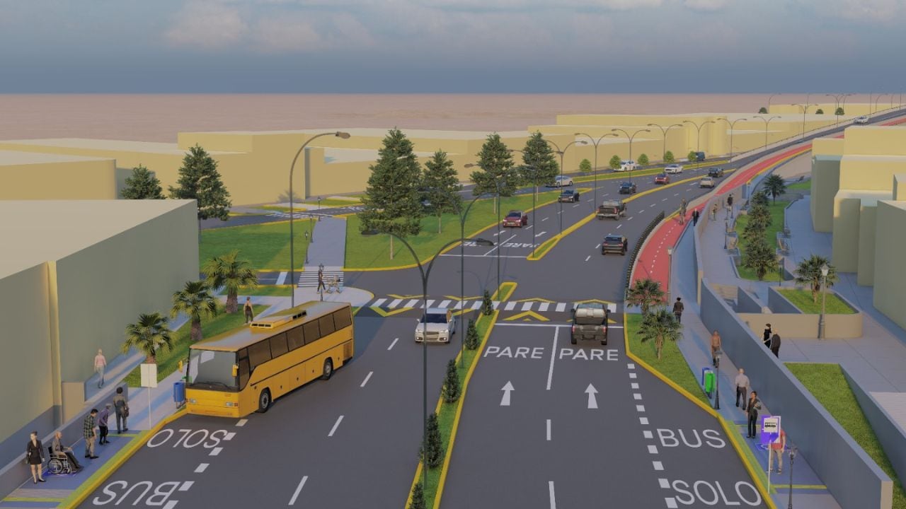 Modernas infraestructuras cambiarán el rostro de ingreso a la ciudad de Trujillo.