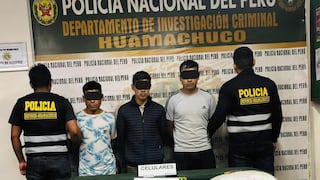 La Libertad: Detienen a tres hombres con varios kilos de marihuana en Huamachuco