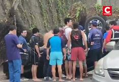 Costa Verde: Accidente vehicular se registra en Chorrillos (VIDEO)