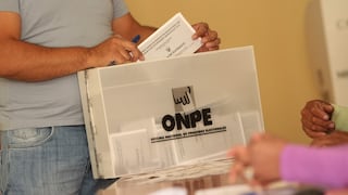 ONPE: Hoy vence plazo para elegir local de votación 