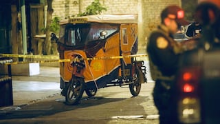 Mototaxista fue asesinado a balazos mientras dejaba a pasajera en San Martín de Porres