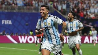 Enzo Fernández tras la remontada de Argentina: “Vinimos a ganar nuevamente el Mundial”