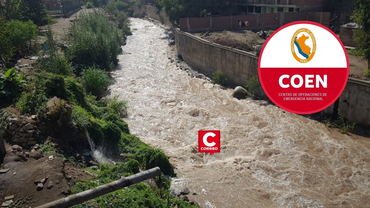 Alerta Roja: Indeci advierte riesgo de activación de quebradas en Áncash, Ayacucho y Huancavelica. Composición: Diario Correo.