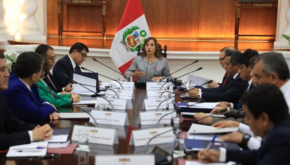 Dina Boluarte encabeza sesión del Consejo de Estado. (Foto: Presidencia)