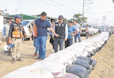 Hay tres barreras para evitar que Trujillo se inunde