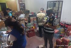 Piura: Incautan 327 botellas de bebidas alcohólicas vencidas en licorería
